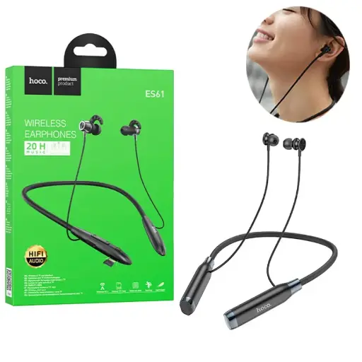 HOCO ES61 Necband With Mic Wireless Earphones