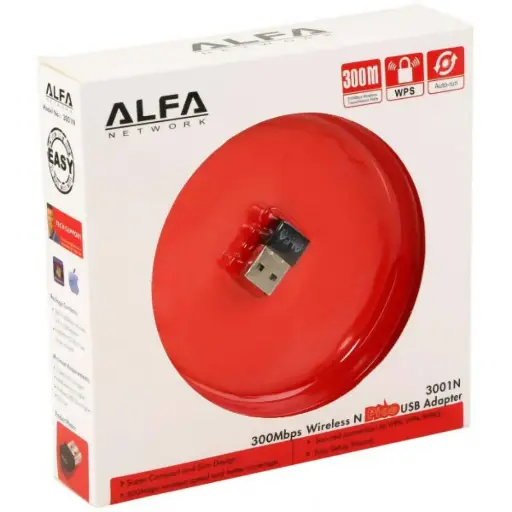 ALFA Network-Wifi USB Adapter-300 Mbps- Original Product-High Speed