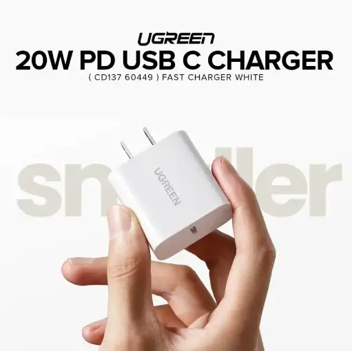 UGREEN 20W USB C Fast Adapter MFi Certified